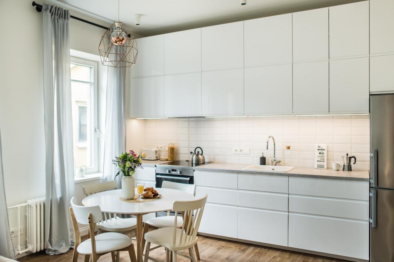 Stylish Apartment In The Heart Of Kaunas Old Town 外观 照片
